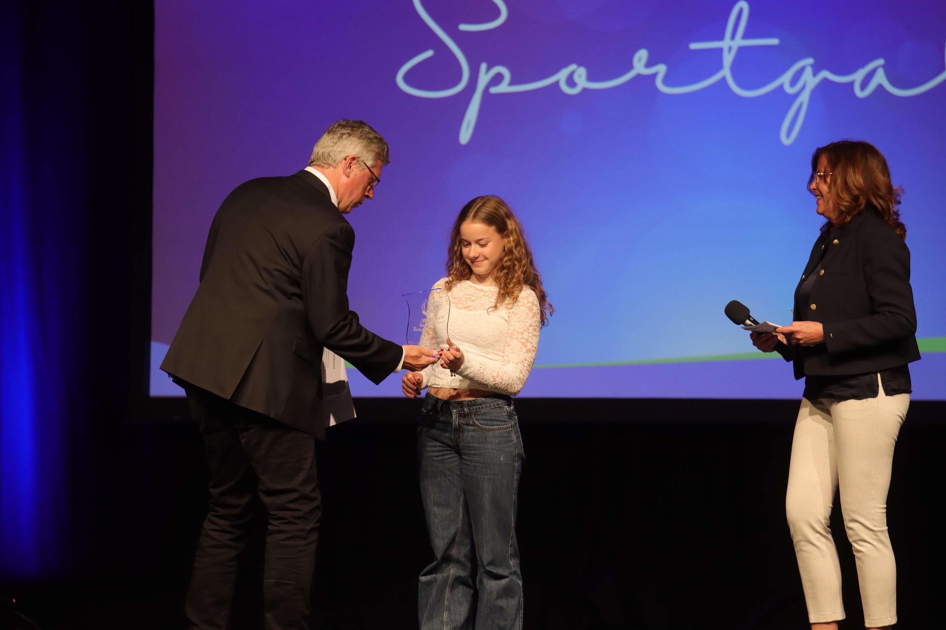 Sportgala 2025: Preisübergabe und Gespräche mit den Geehrten. (Foto: tau)