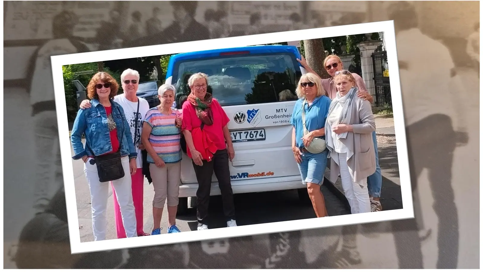 Haben sich wiedergesehen (v.li.): Ulrike Brand, Petra Aust, Christa True, Ursula Bleidistel, Ilona Bierla, Susanne Schünemann und Margot Hagemann. (Foto: privat)