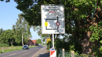 Umleitung: Für die nächsten Monate wird der Verkehr über die U2 durch Bokeloh, Mesmerode, Sachsenhagen und Bergkirchen deutlich zunehmen.  (Foto: gi)