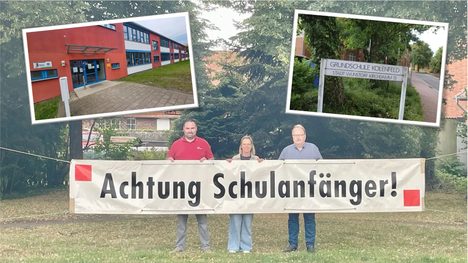 Mit dem neuen Schuljahr beginnt an weiteren Grundschulen der offene Ganztagsbetrieb. (Foto: tau, privat, Bildmontage)
