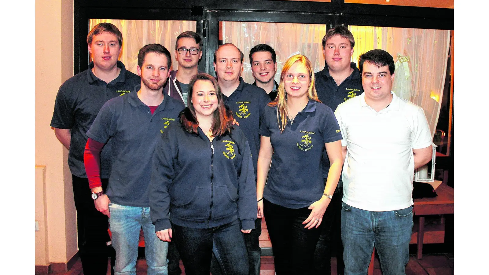 Landjugend berichtet über den Veranstaltungsplatz (Foto: red)