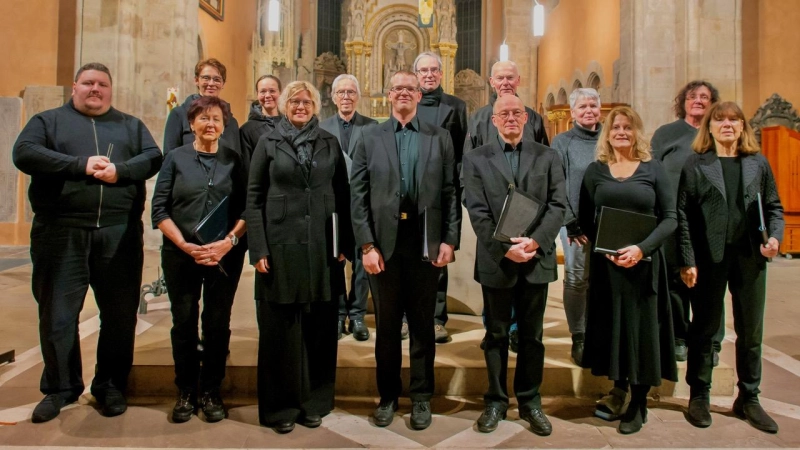 Gestalten das Programm: Die Kantorei der Stiftskirche. (Foto: privat)