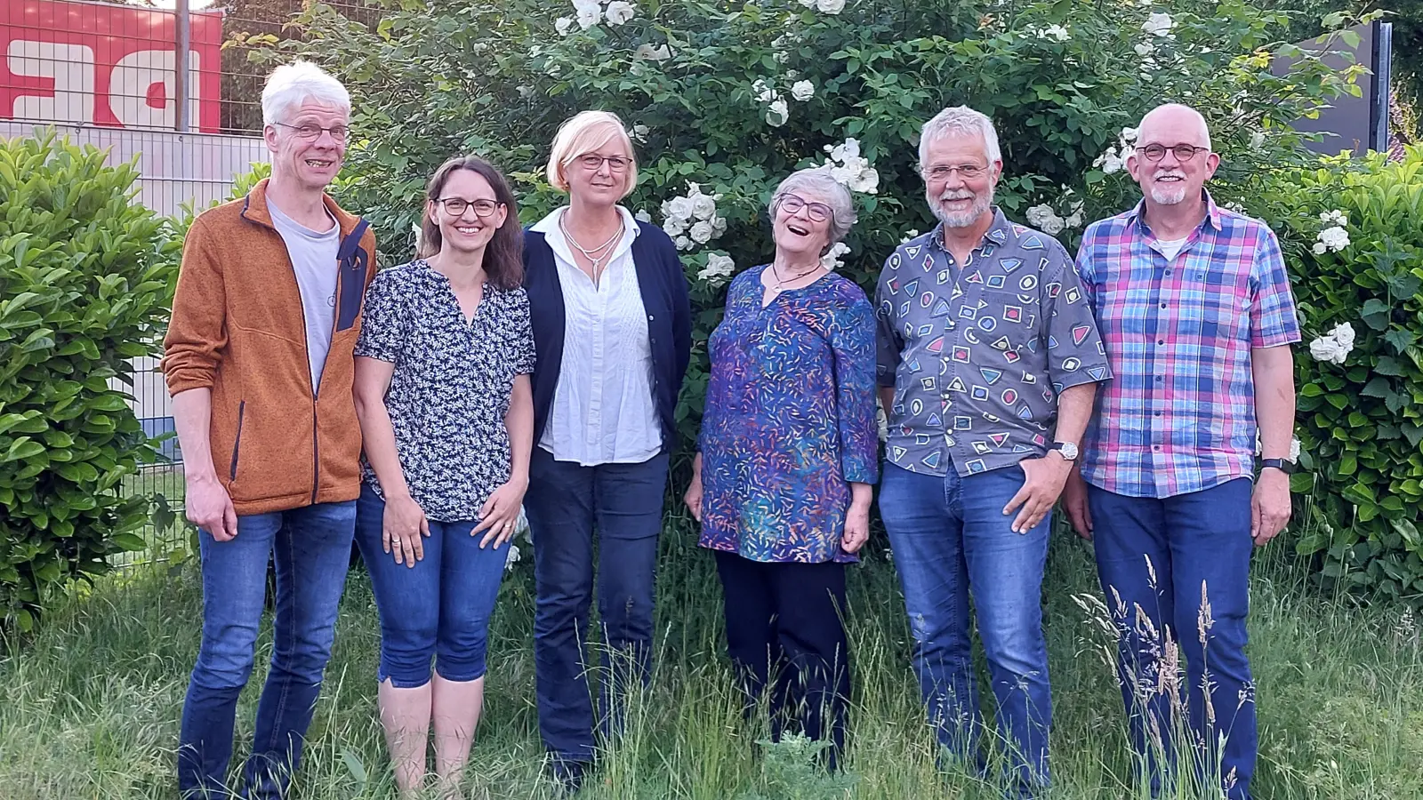 Der neue Vorstand (v.li.): Horst Gerke, Sylvia Augustin, Sabine Sickau, Sigrid Unkel, Peter Hinrichsen und Thorsten Brunner. (Foto: privat)