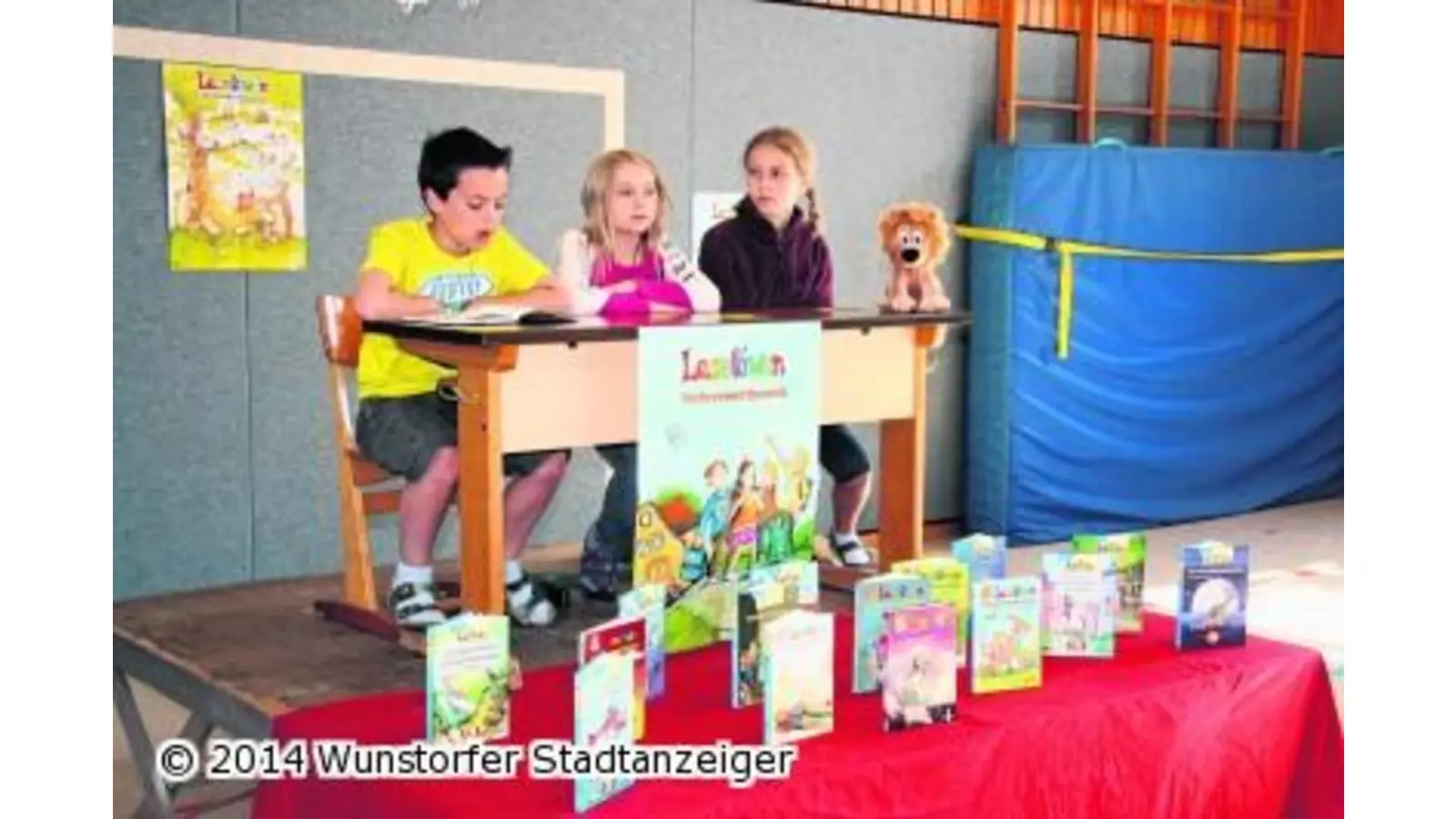 Annika Maschke gewinnt den Vorlesewettbewerb (Foto: gi)