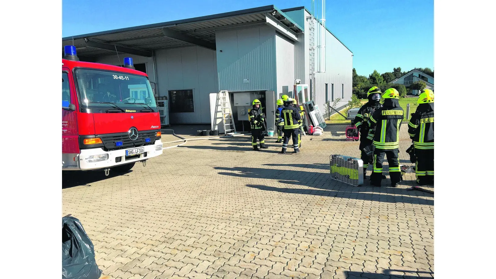 Feuer in Absauganlage (Foto: gi)