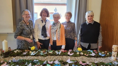 Von links nach rechts: Ute Hennecke, Claudia Gumpert, Doris Sobeck, Bärbel Oestreich und Ulrike Laudien. (Foto: privat)