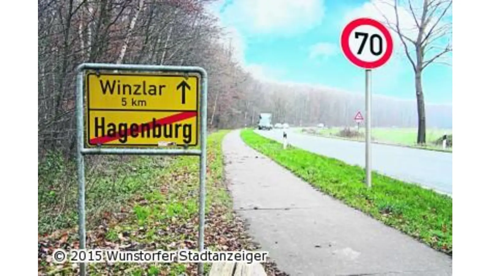 Wählergemeinschaft wünscht sich Tempo 70 (Foto: gi)