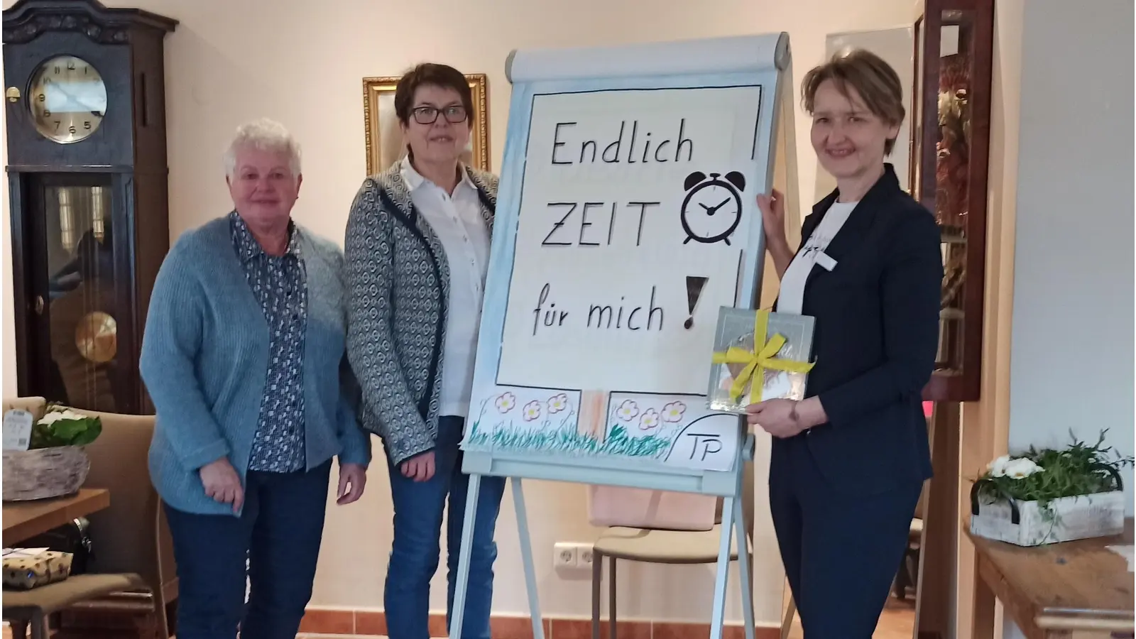 Sind zufrieden mit der Veranstaltung (v.li.): Cornelia Vauth, Petra Kiparski und Tanja Pohler. (Foto: privat)