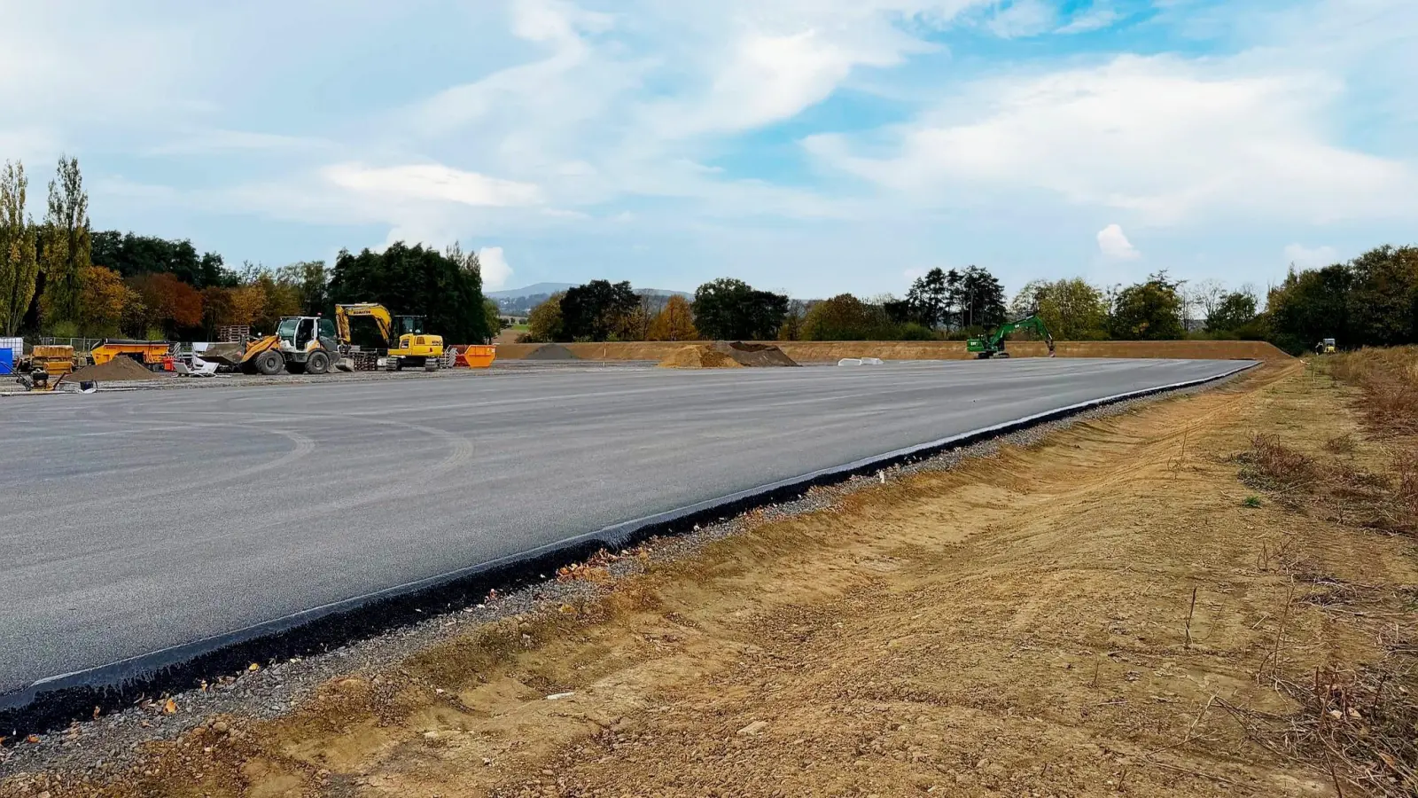 Er soll Entlastung für Bad Nenndorf bringen: Der neue Parkplatz zur LaGa. (Foto: LaGa)