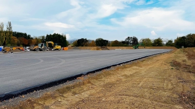 Er soll Entlastung für Bad Nenndorf bringen: Der neue Parkplatz zur LaGa. (Foto: LaGa)