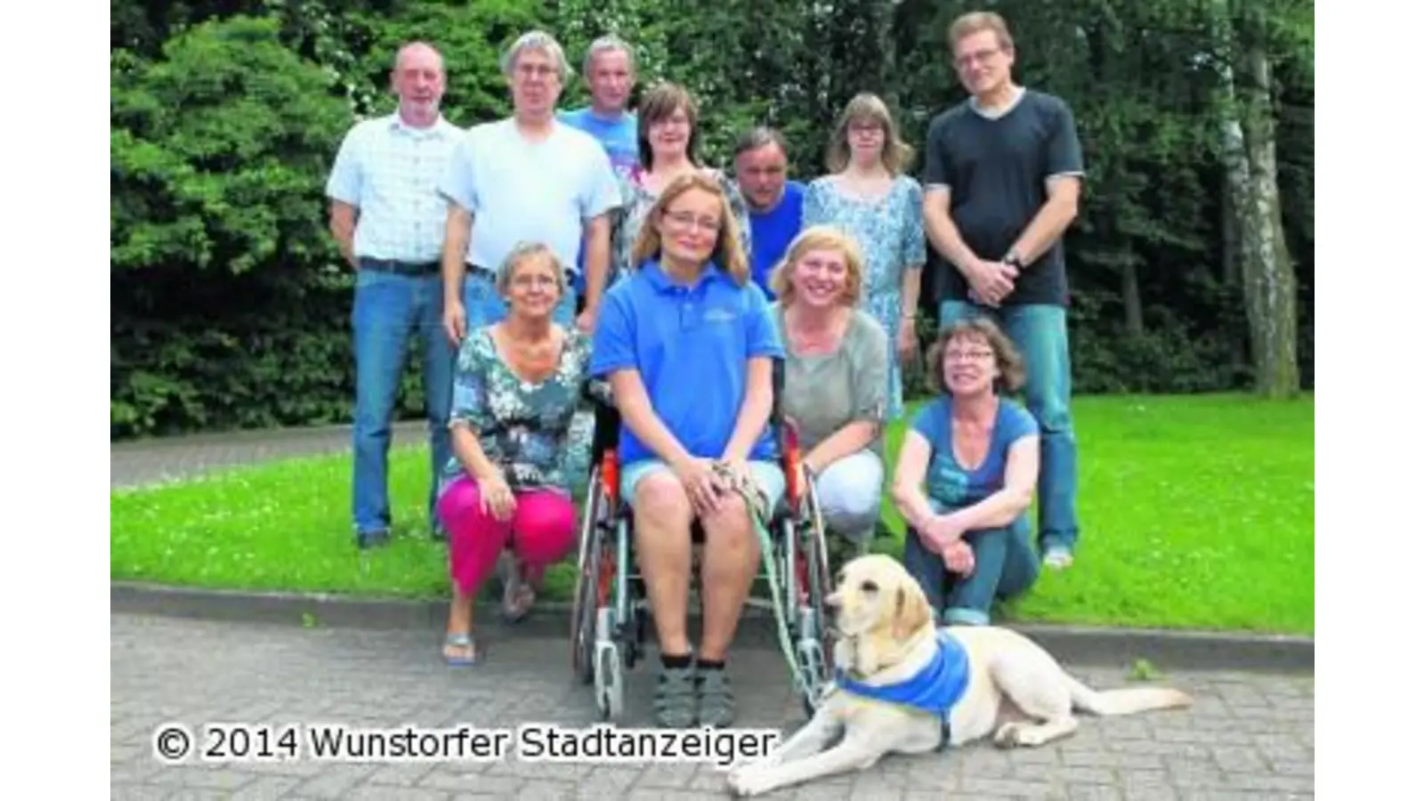 Plastikdeckel für Assistenzhunde (Foto: tau)