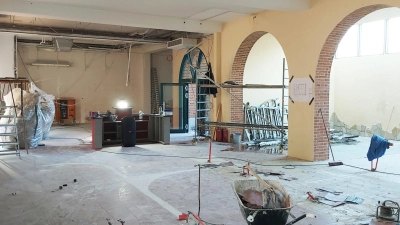 Nach wechselvoller Nutzungsgeschichte soll hier das Bürgerbüro und das Trauzimmer Platz bekommen. (Foto: gk)