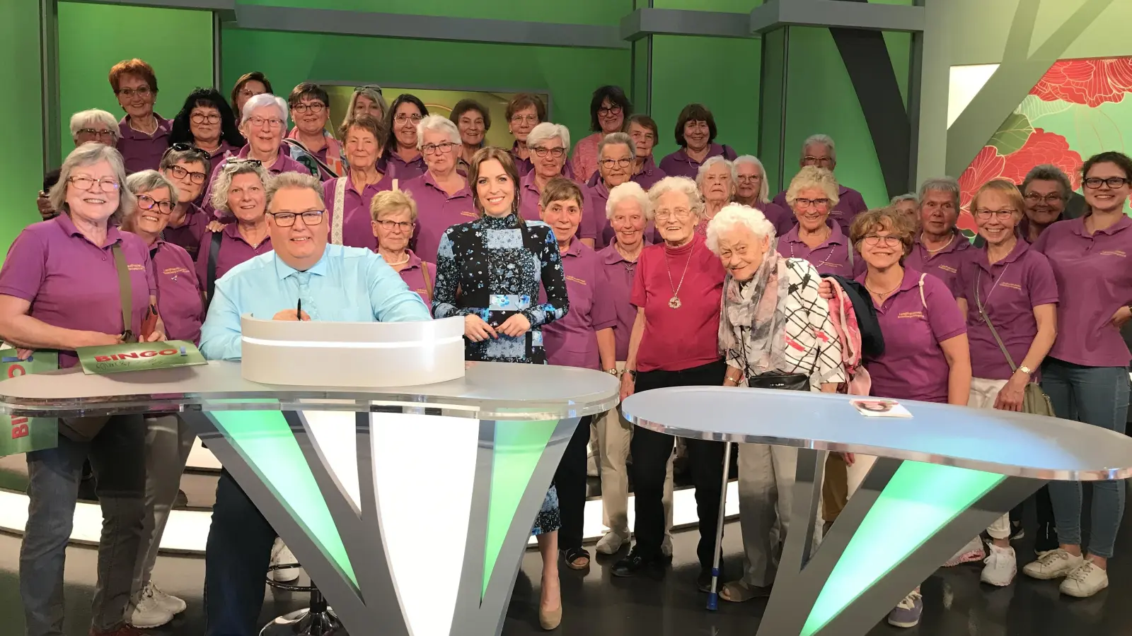 Die LandFrauen aus Rodenberg und Umgebung sind bei der Bingo Umweltlotterie Liveshow zu Gast. (Foto: privat)