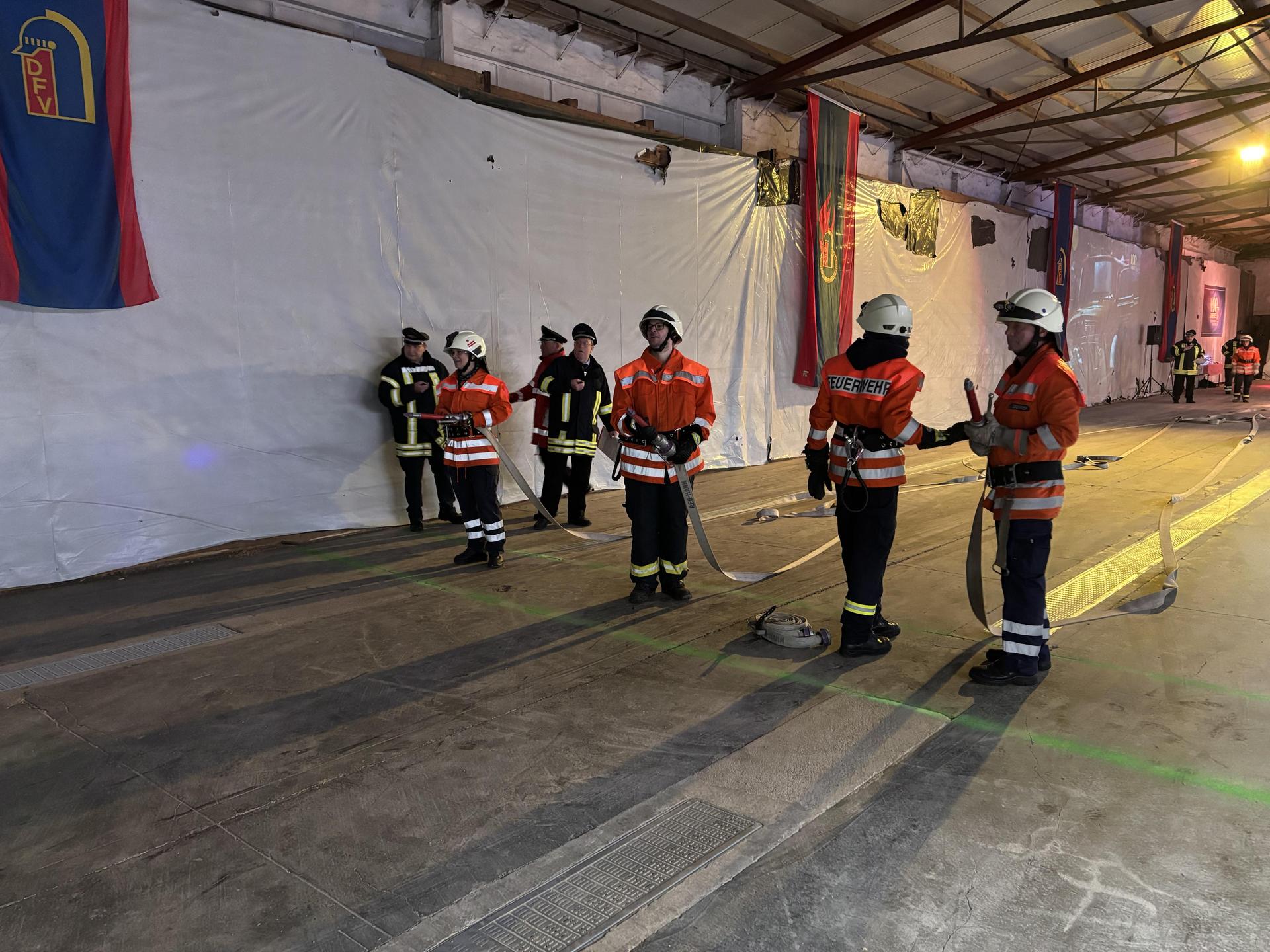 Gelungener Start ins Jubiläumsjahr: Die Winterwettkämpfe bei Agravis. (Foto: Feuerwehr)
